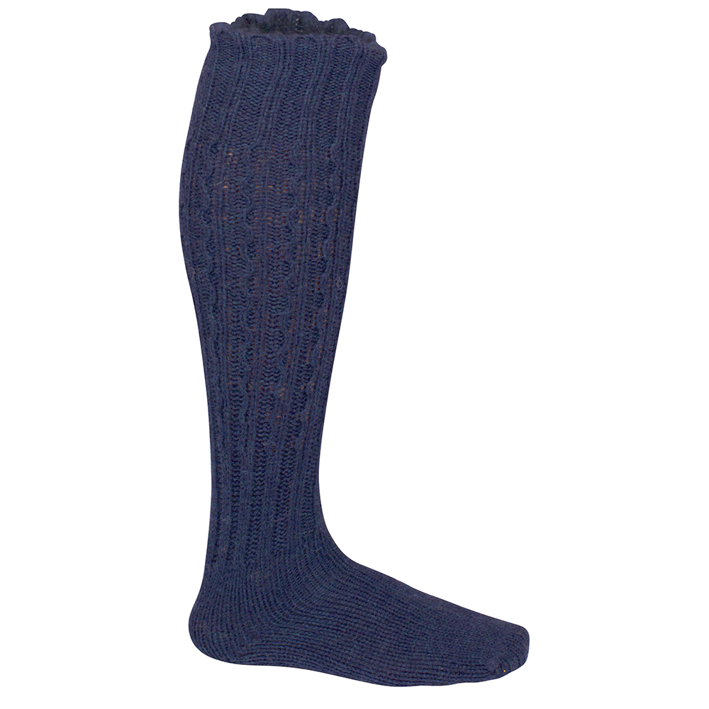 Amundsen Traditional Sock Faded Navy