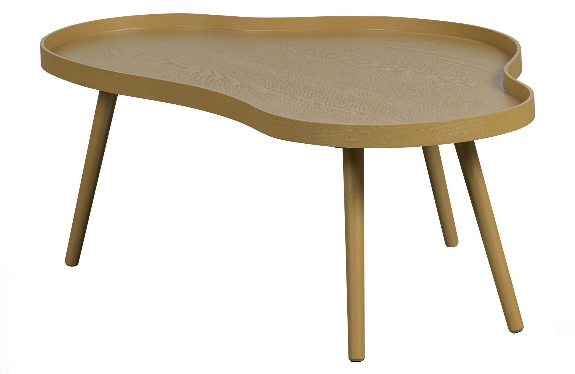 WOOOD bijzettafel Mae Organisch Hout Sepia Bijzettafel Mae Organisch Langwerpig Hout Alpaca