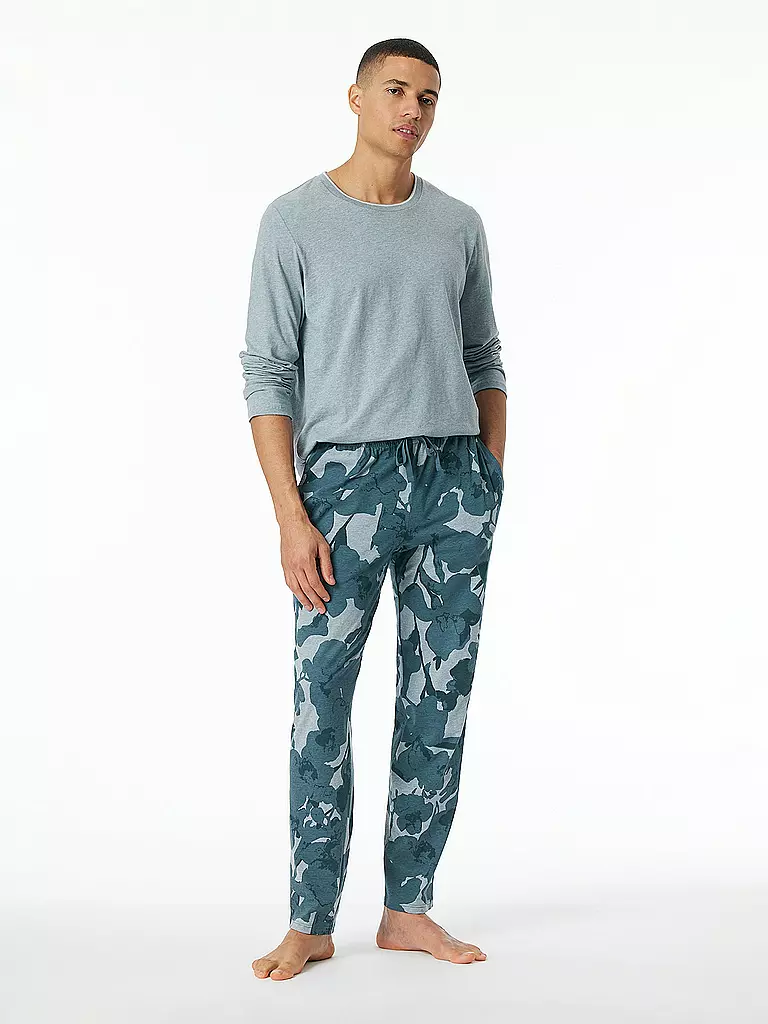 SCHIESSER Pyjamahose grau
