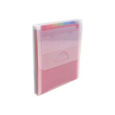 Exacompta Crystal - Valisette trieur vertical 6 onglets - incolore