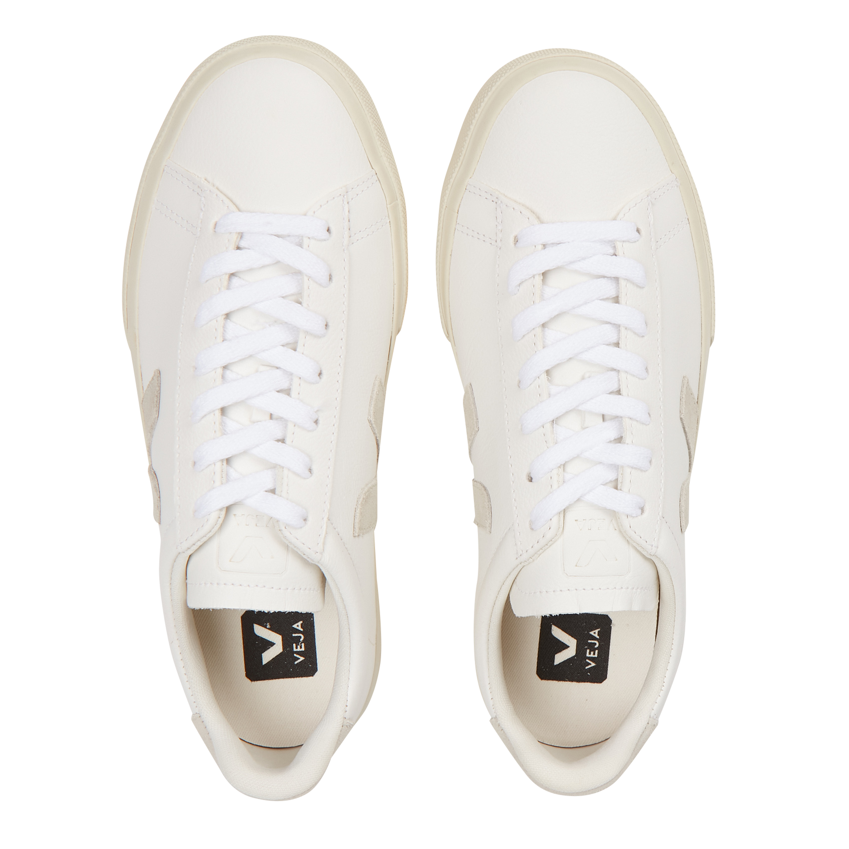 CAMPO CHROMEFREE - Baskets basses en cuir | Blanc