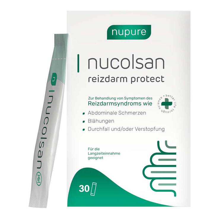 Nupure nucolsan bei Reizdarm Pulver zur Suspensionsherstellung , 30X3 g