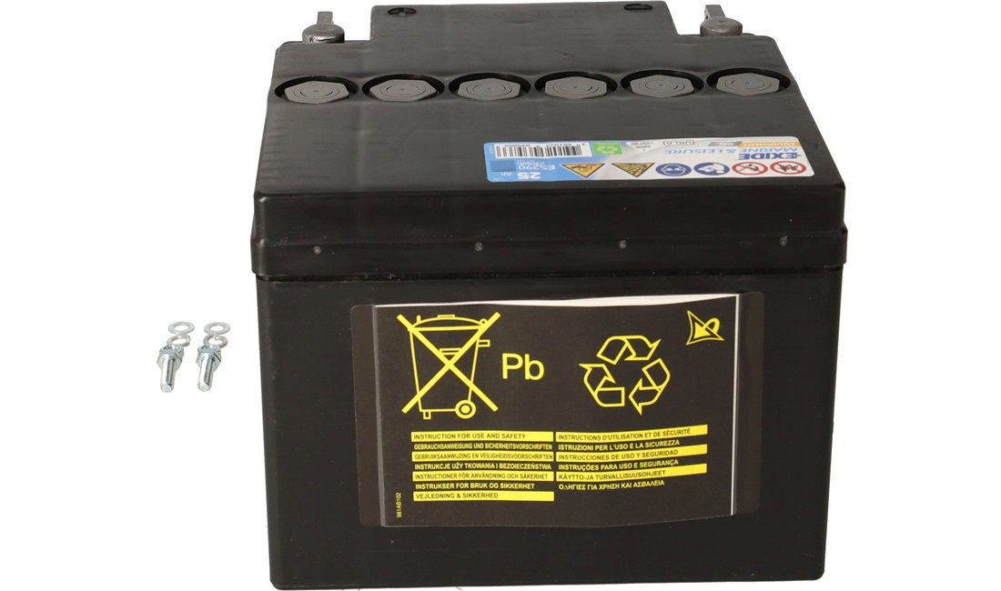 Batteri 12V 25Ah GEL