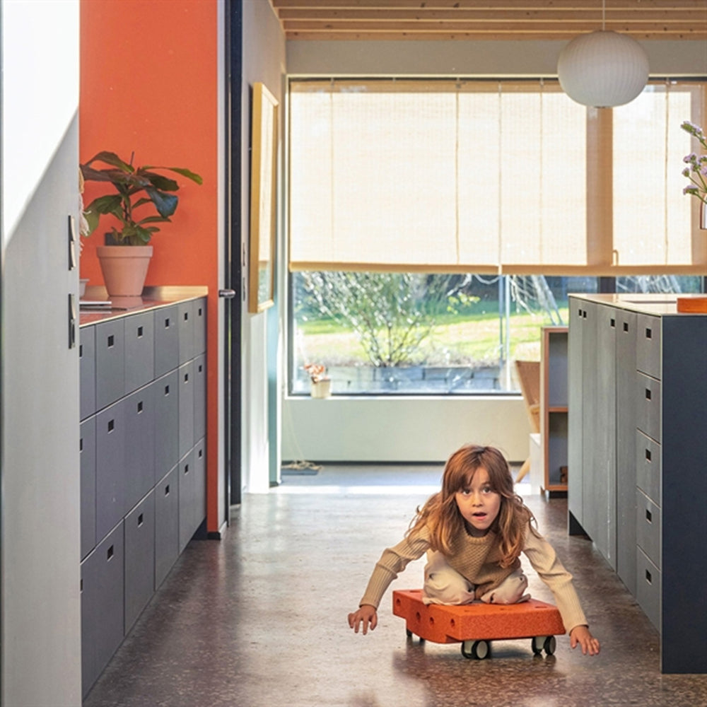 Rullebræt Burnt Orange/Dusty Green - MODU | Luksusbaby