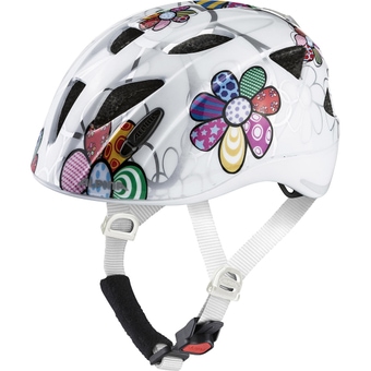 Alpina Ximo Flash Helm White Flower Gloss Kinder