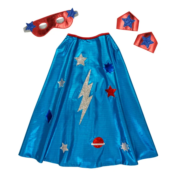 Meri Meri Déguisement Super-héros | Bleu