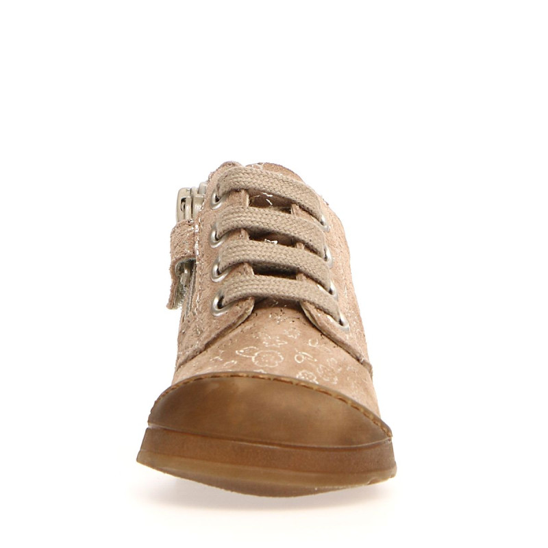 Falcotto Falcotto Labloom Zip Taupe Motifs Dorés
