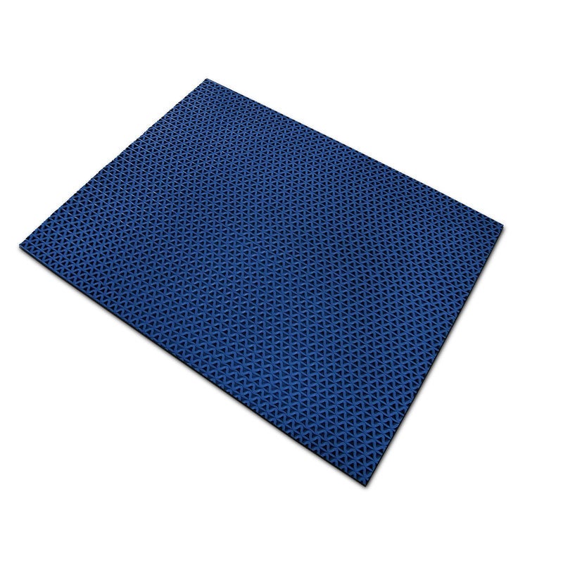 Hygiënemat voor blote voeten, UV-bestendig, blauw, 90 x 150 cm