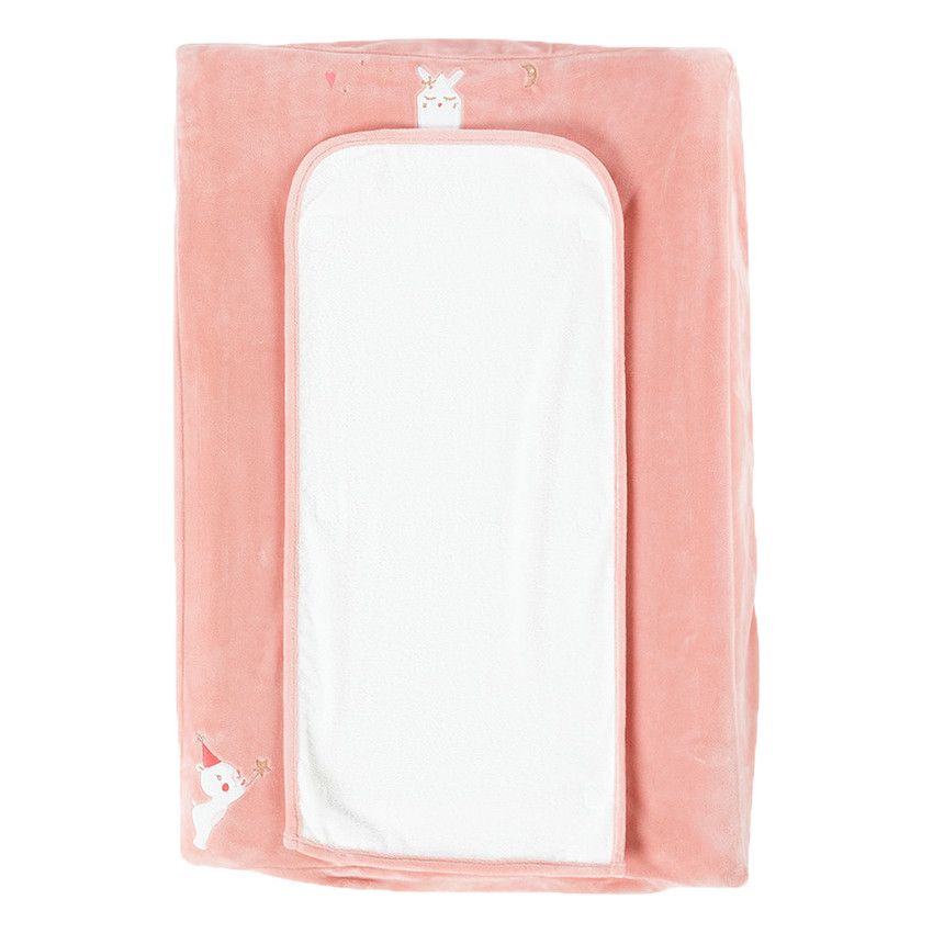 Housse de matelas à langer en polyester Little princess - Multicolore