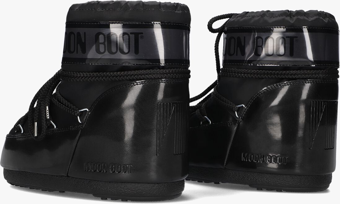 zwarte moon boot snowboots icon low glance