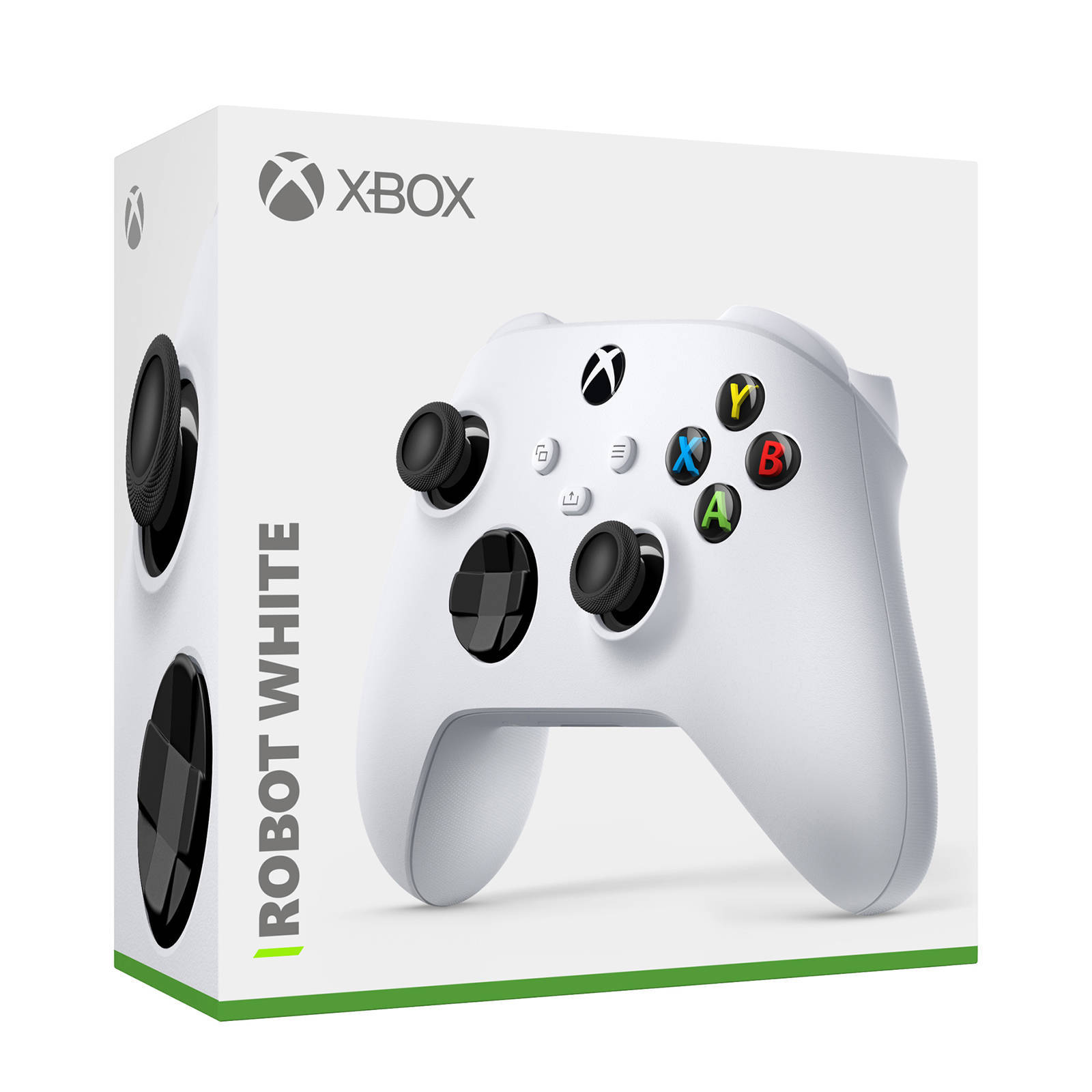 Microsoft Wireless Controller - Standard - Robot White