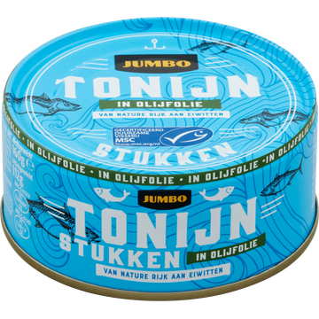 Jumbo Tonijnstukken in Olijfolie 160 g