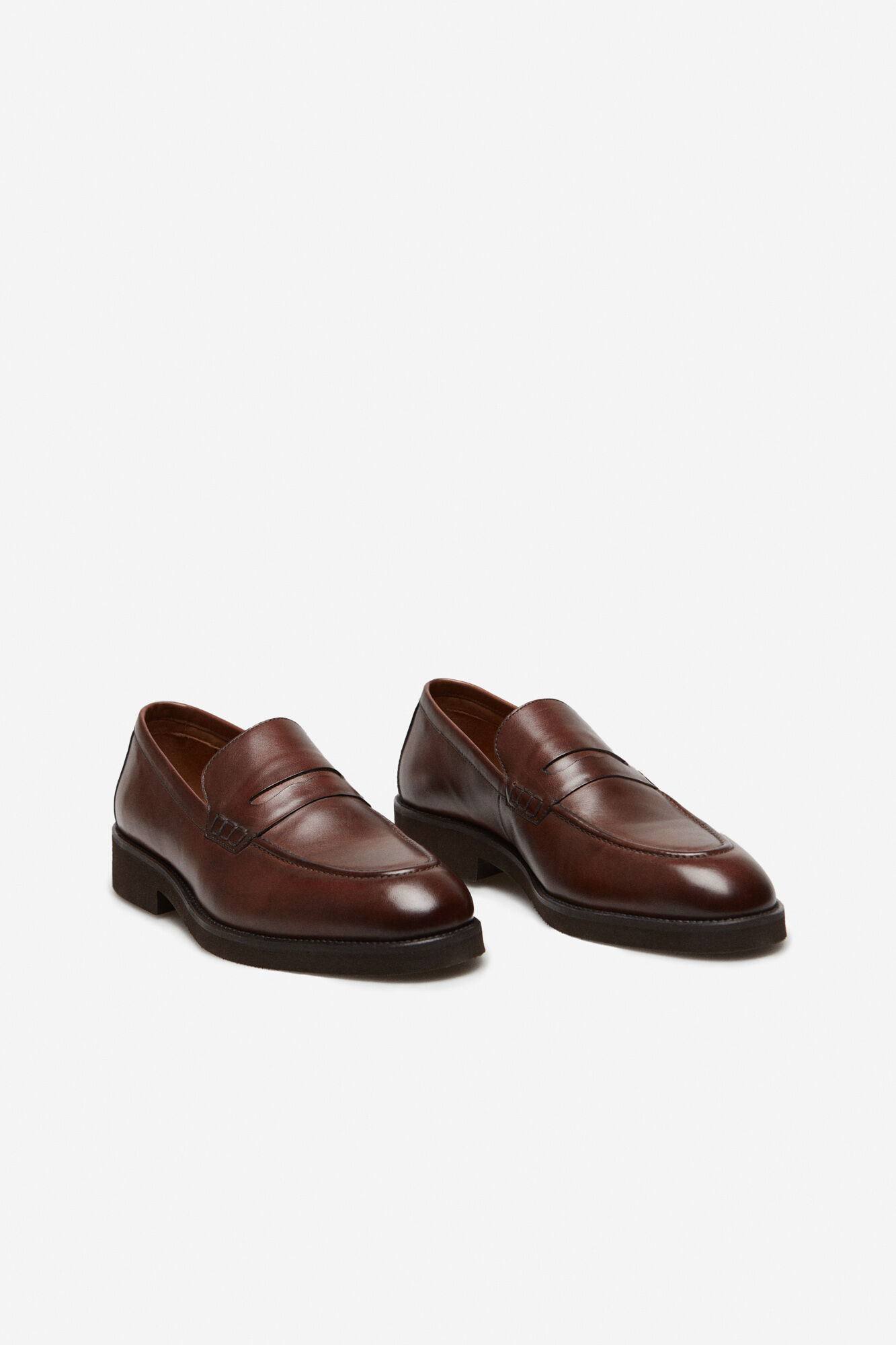 Mocassins sociais - Marrom escuro