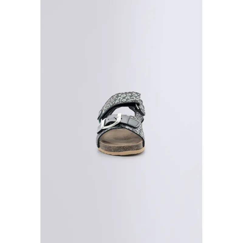 FUXIO ARGENT LEOPARD SANDALES Synthétique Fille