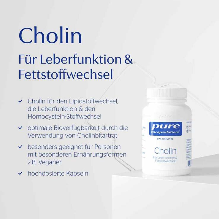 Pure Encapsulations Cholin Kapseln, 60 St