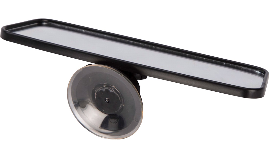 Spejl med sugekop 170x65mm