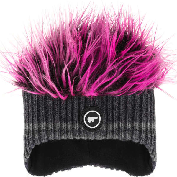 Bonnet ski EISBÄR KEKE COCKER MÜ GREY/PINK