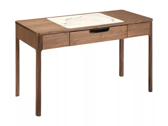 Coiffeuse en bois de noyer et marbre 7043 ANGEL CERDA