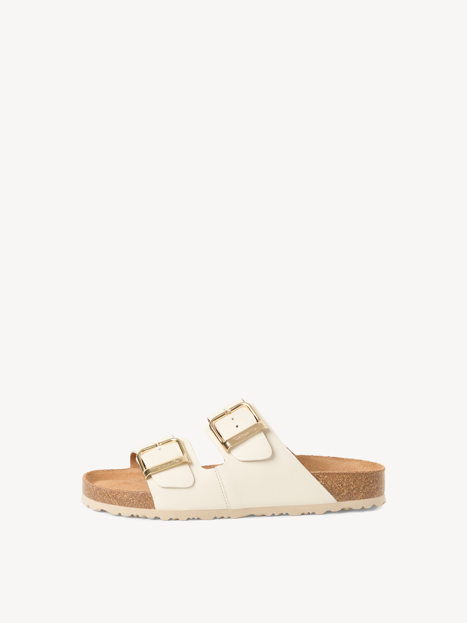 Leren Slipper - beige