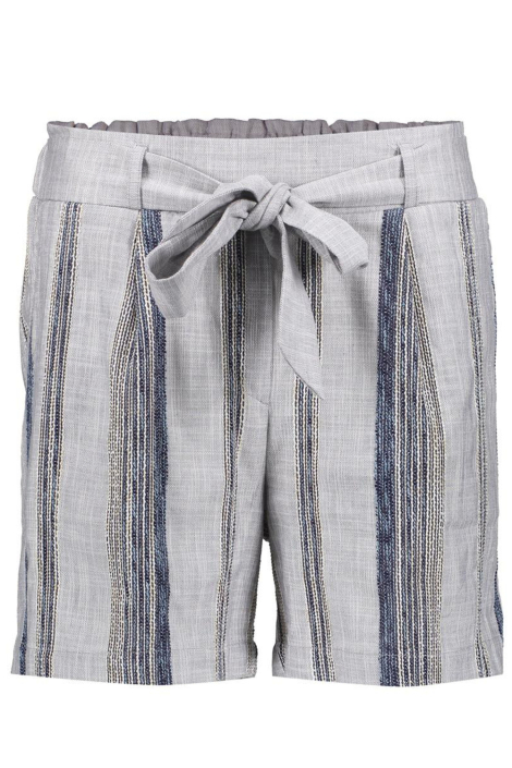 Geisha blauwe dames korte broek