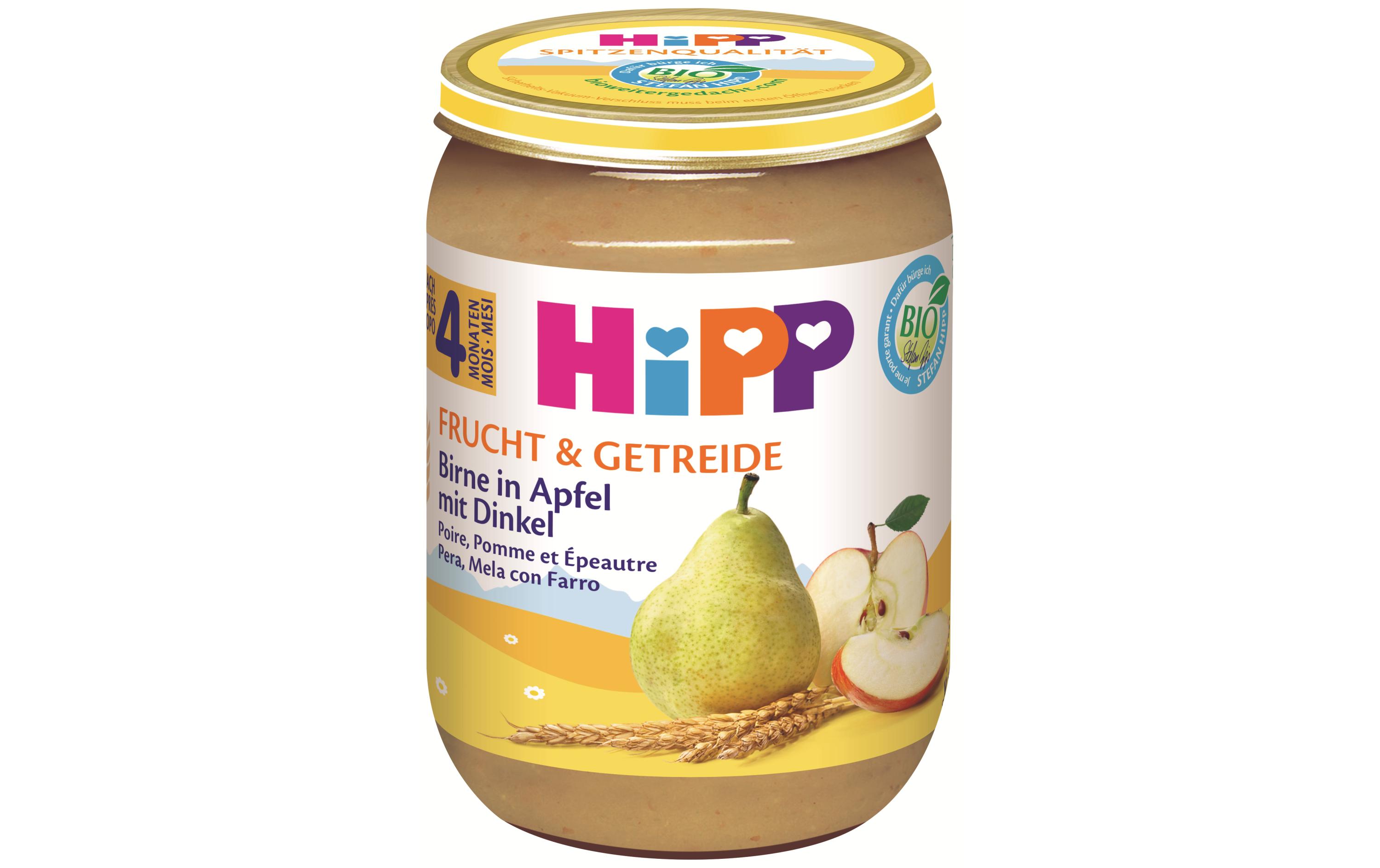 Früchte Birne in Apfel mit DinkelFrüchte Birne in Apfel mit Dinkel, 1 x 190 g