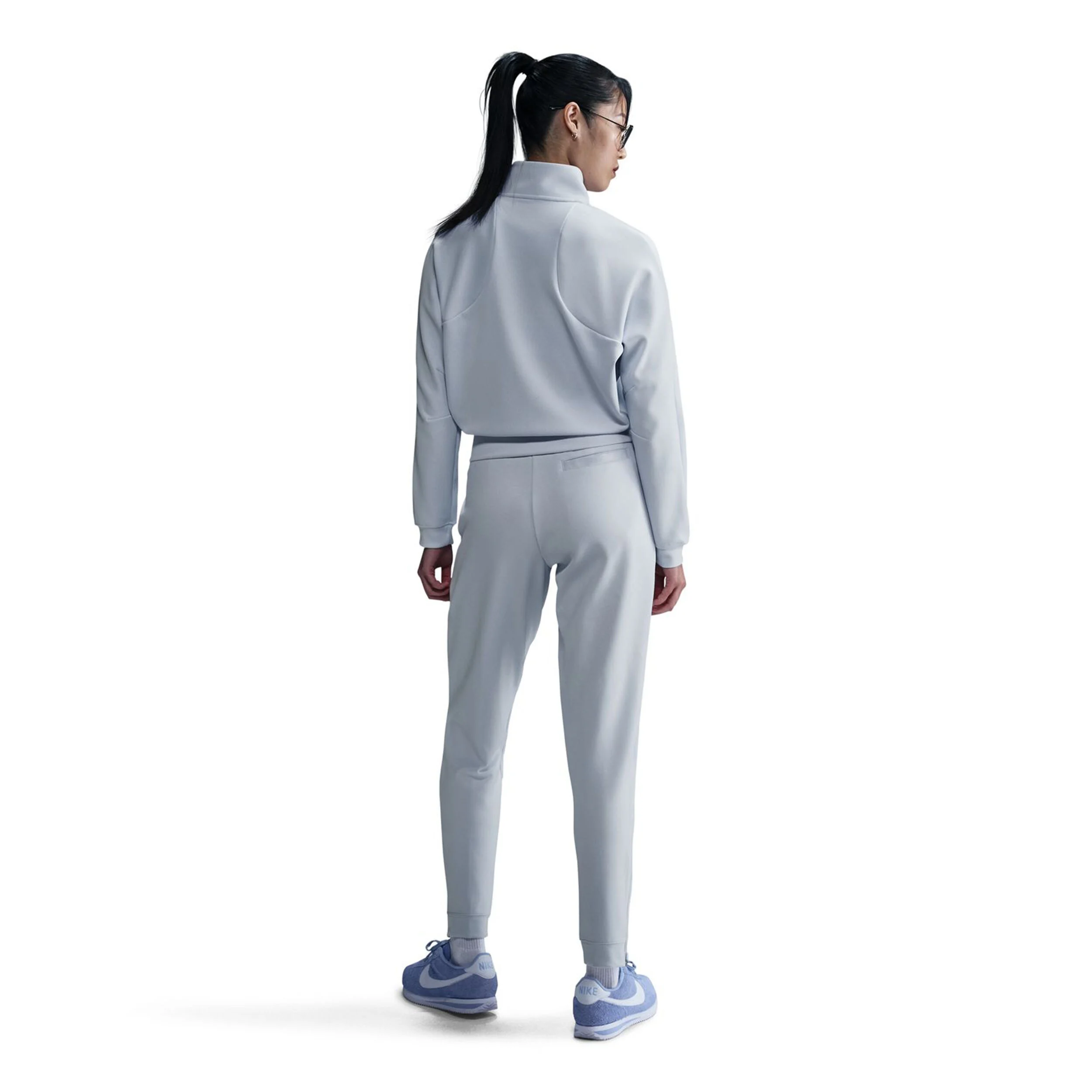 Nike Court Dri-Fit Heritage Pantalon Survêtement Femmes - Gris Clair