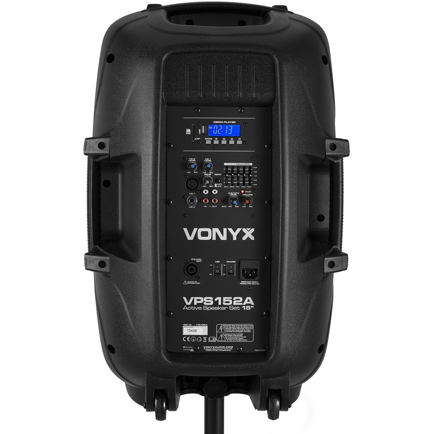 Vonyx VPS152A set + statieven