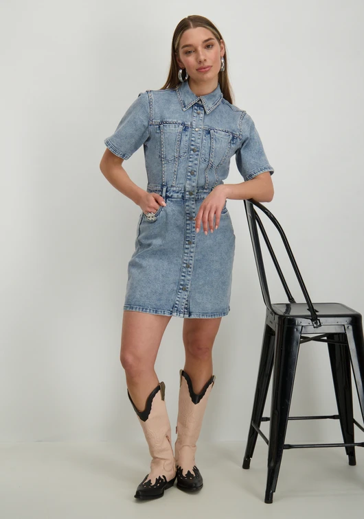 Kaffe Clothing Denim jurk Doriana 10509578