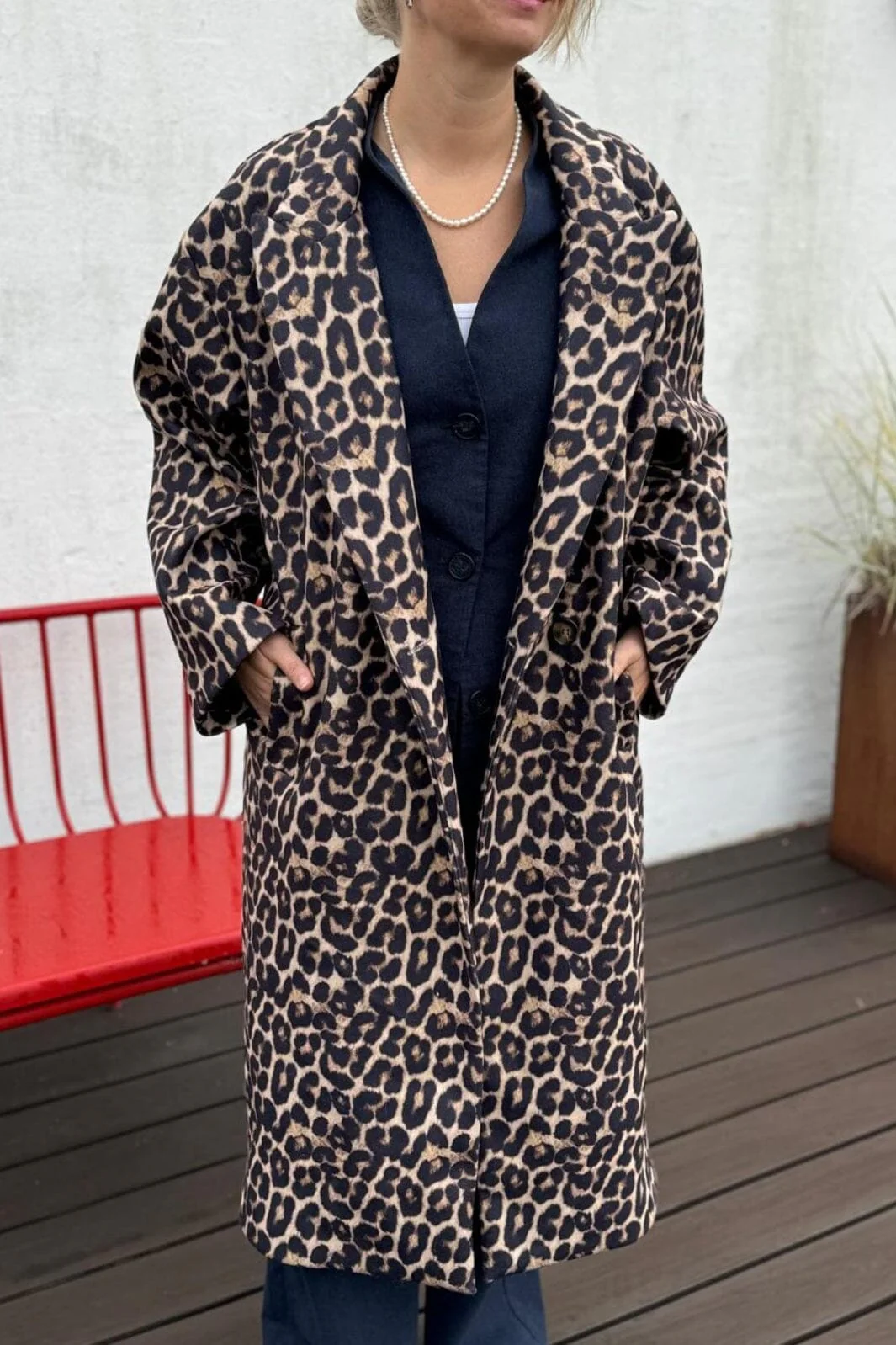 Black Colour Bccleo Coat 40760