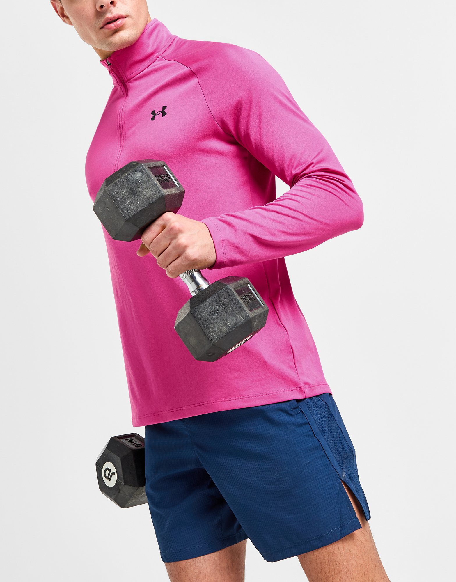 Under Armour Haut Zippé Tech Homme