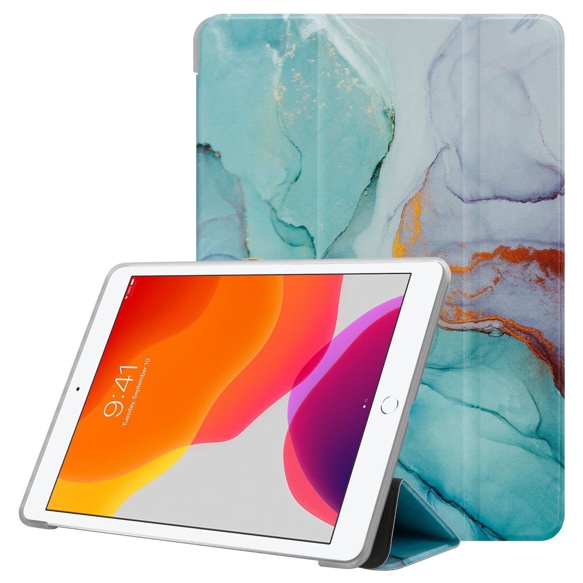 iPad PRO (10.5 Toll) lommebokdeksel cover (grønn)
