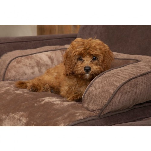 Sofá-cama Chester para animais de estimação, marrom