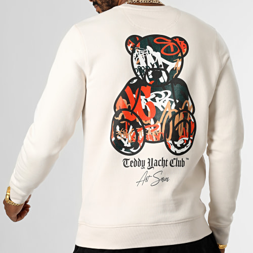 Sweat Crewneck Art Series 2 Beige Vintage