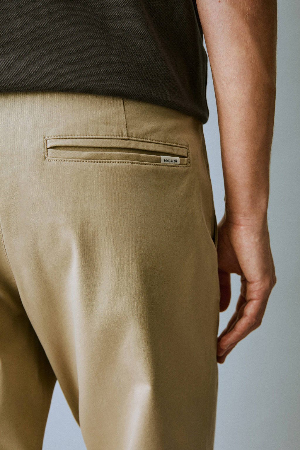 MANGO TEEN regular chino beige