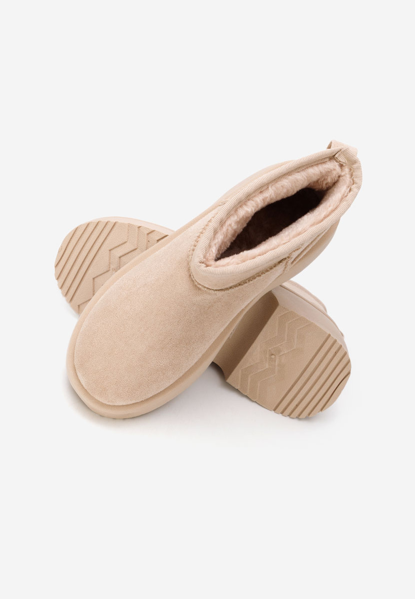 Bottes de neige femme beige Prelina