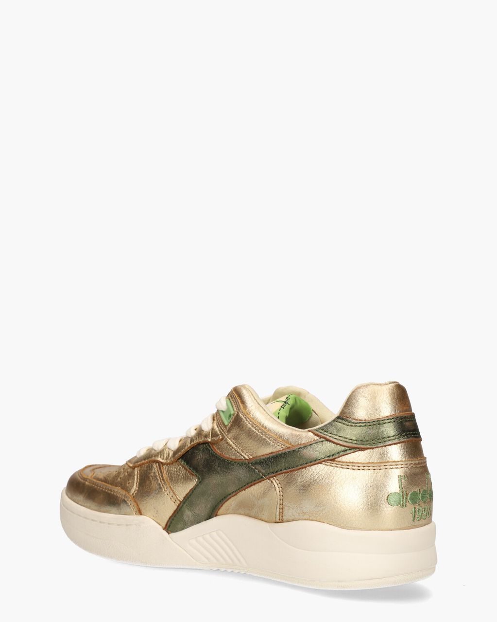 Diadora Heritage B.560 Metallic Goud Damessneakers