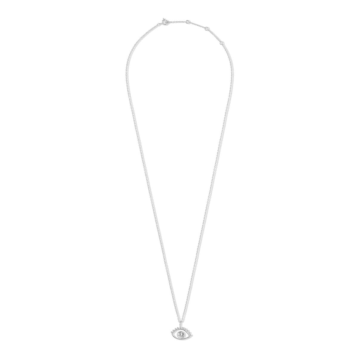 Collier oeil en argent AJNA