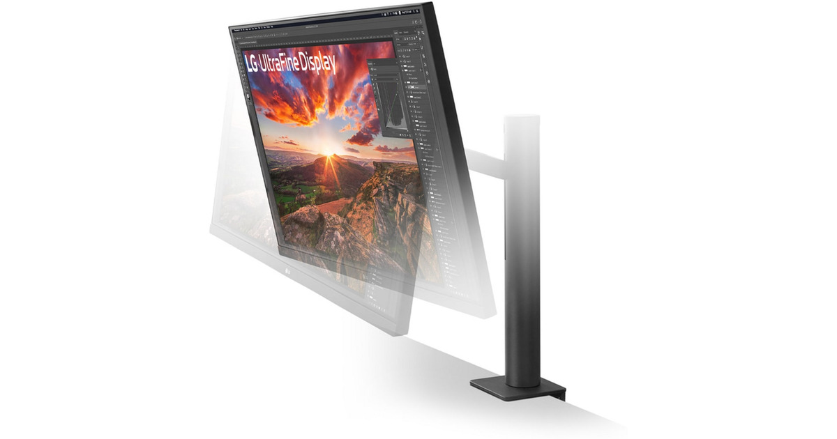 LGErgo IPS Monitor met USB Type-C 31.5