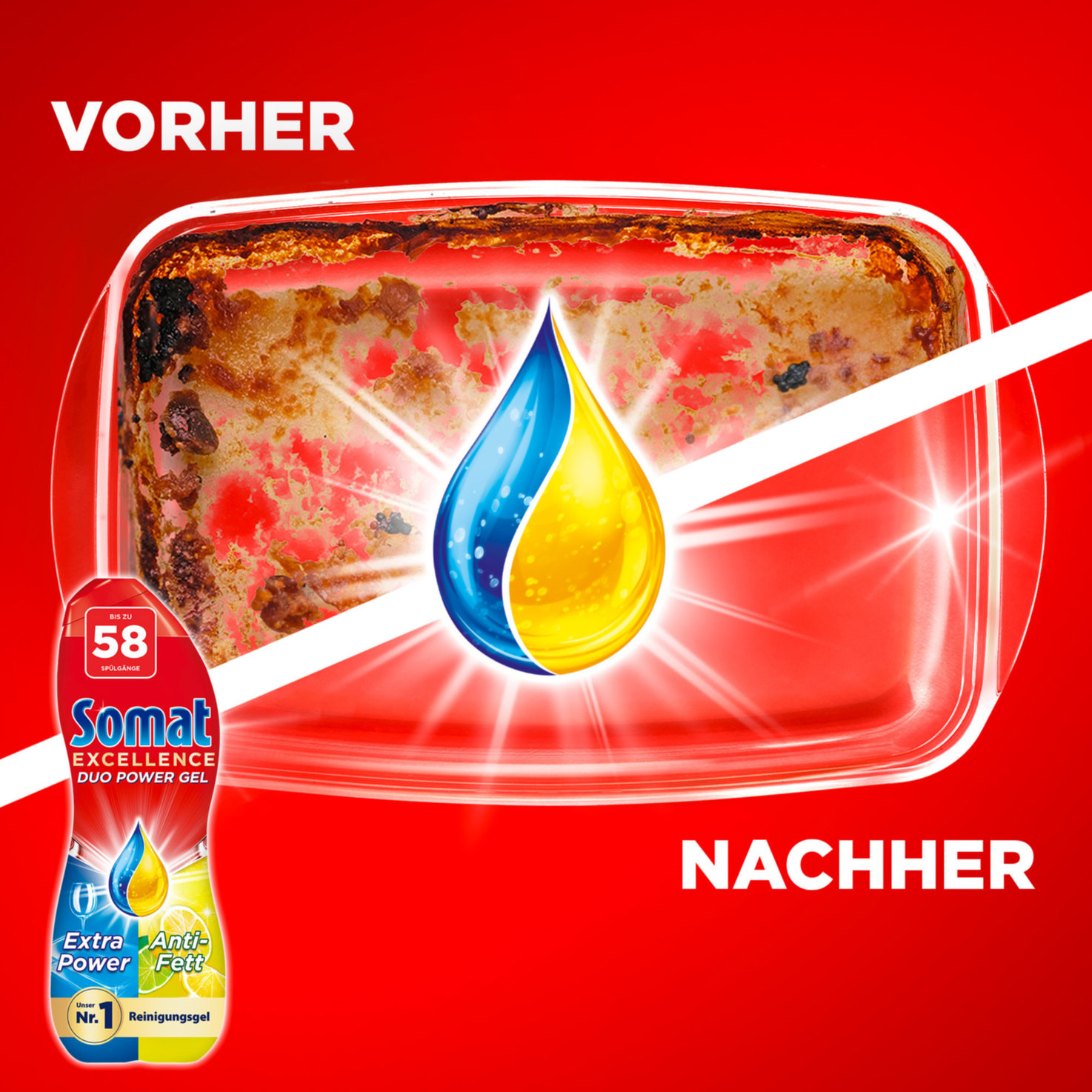 Somat Reinigungsgel Gel Zitrone & Limette