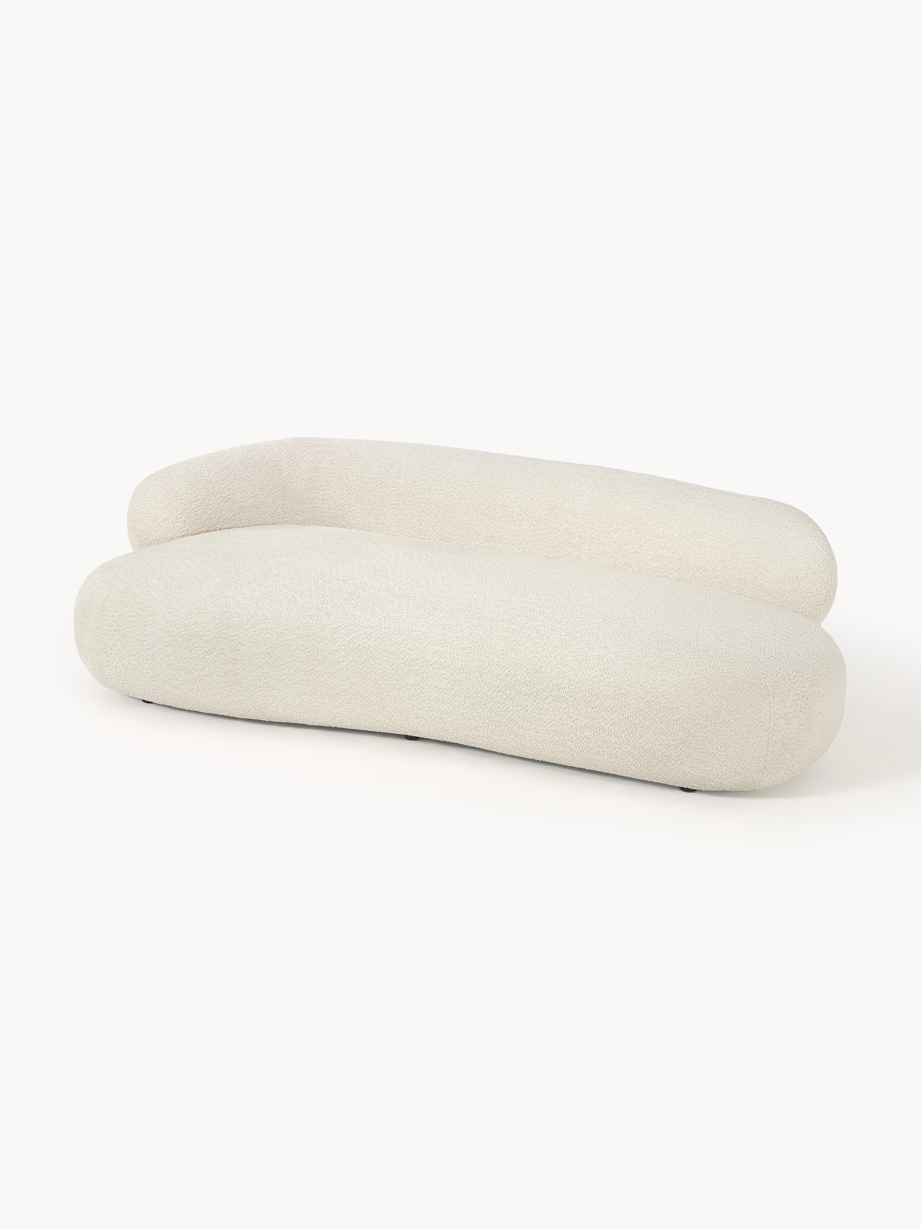 Bank Alba (3-zits) uit teddy bouclé