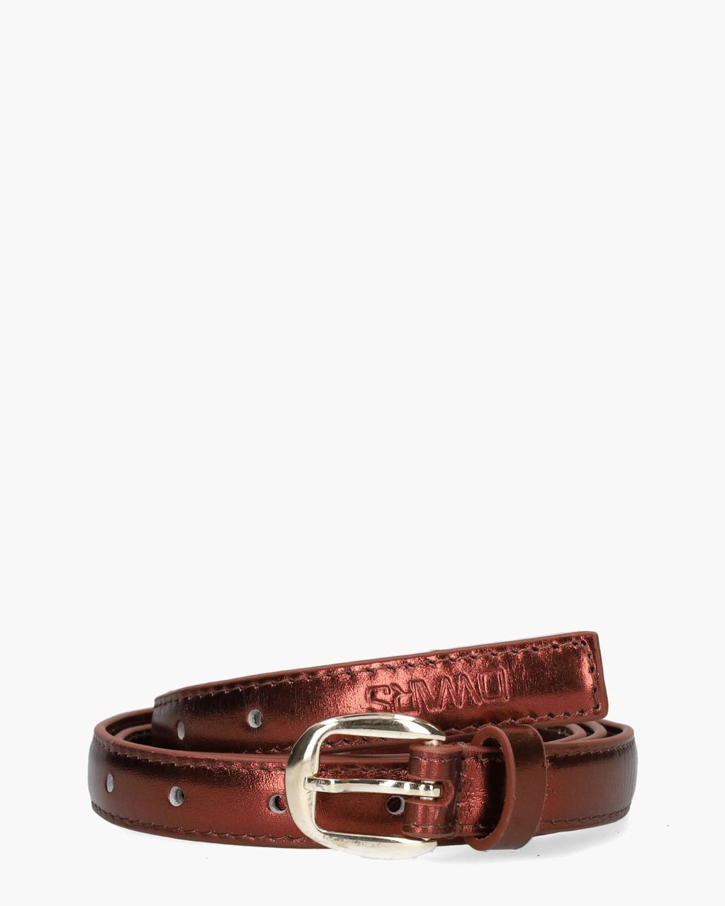 DWRS Label Fiji Metallic Bordeauxrood Damesriem