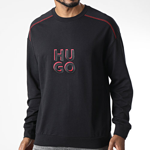 Sweat Crewneck Monologo 50478920 Noir