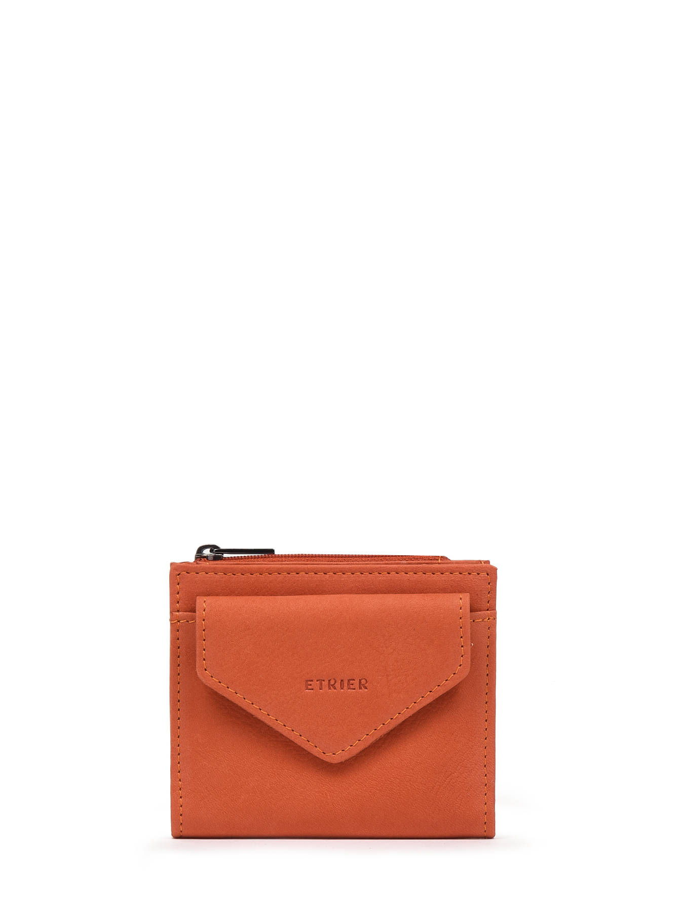 Porte-monnaie Etincelle Nubuck cuir ETRIER