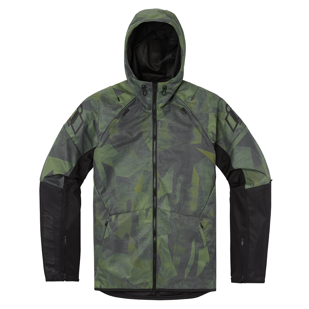 Icon - Veste Airform Battlescar™ Vert / Noir