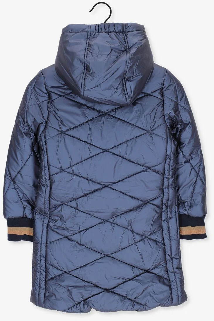 MOODSTREET blauwe moodstreet gewatteerde jas m207-5215