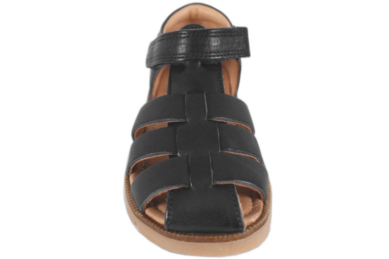 BISGAARD NAVY BLÅ LÆDER SANDAL