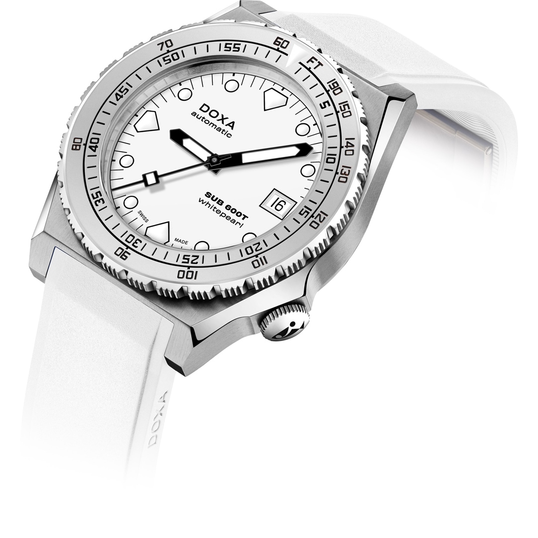 Doxa SUB 600T Whitepearl