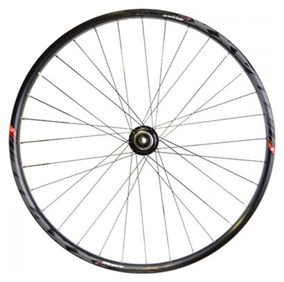 Roue vtt 27.5  ar k7 jante noir mach1 maxx tub.ready disque 6t 9/10/11v axe travers 12x148
