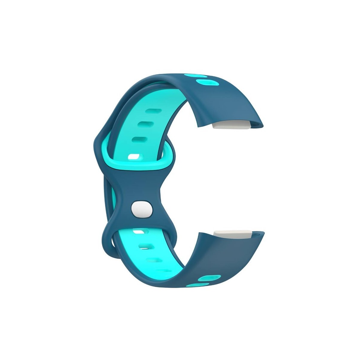 Twin Sport Armband Fitbit Charge 5 - Blå/turkis