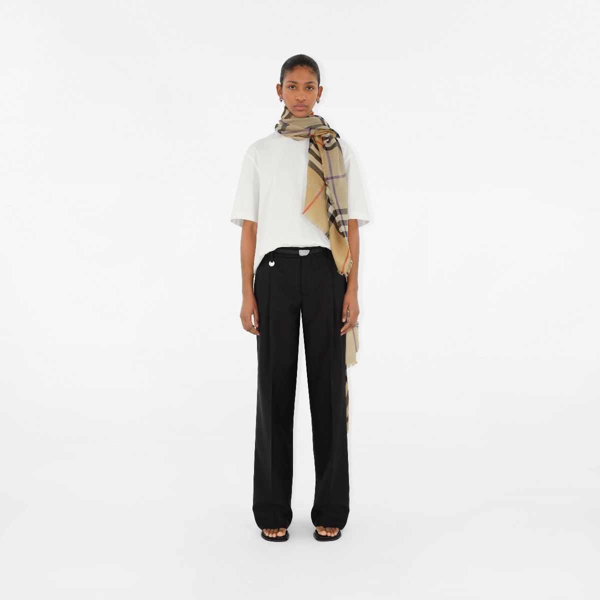 Burberry Scarf Checked